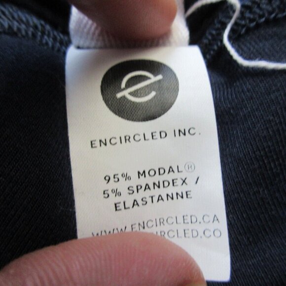 Encircled High Rise Women's Leggings S Black Modal Stretch Yoga Fitness Gym 292 - Picture 4 of 11